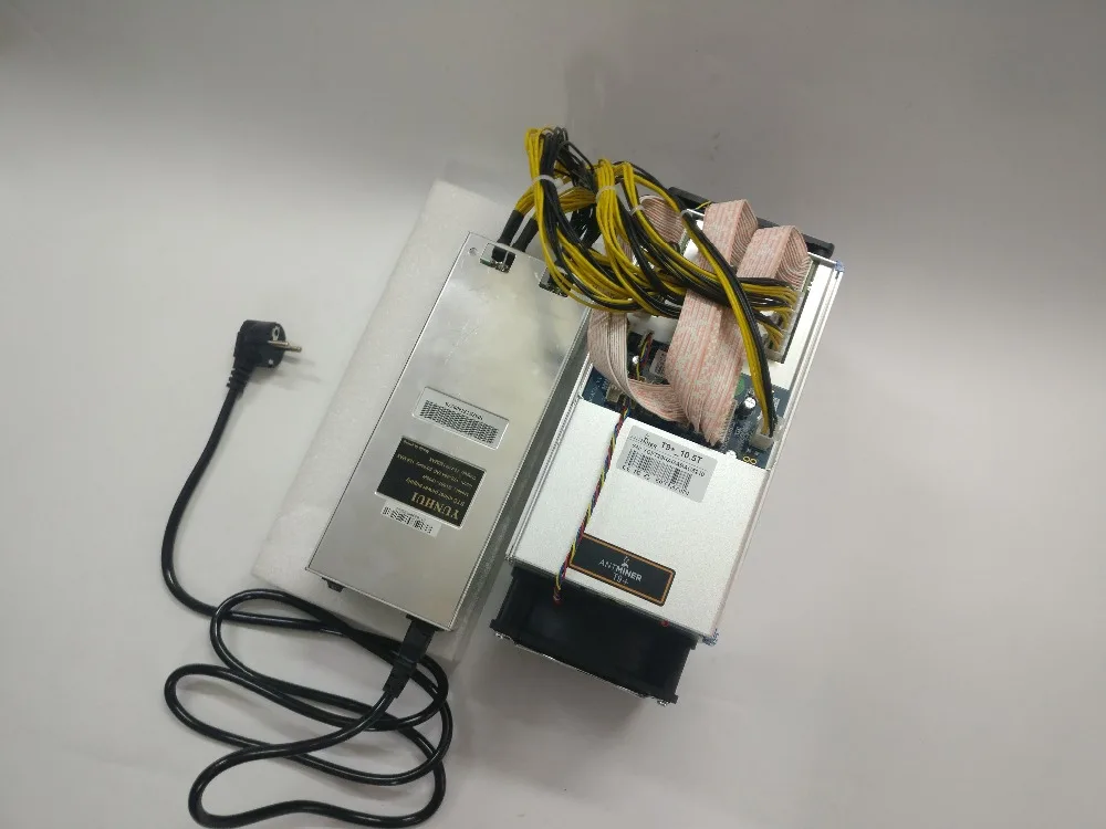 Envío Gratis se AntMiner T9 + 10,5 T Bitcoin minero con PSU Asic minero más 16nm BCC BCH minero Bitcoin máquina de minería - 5