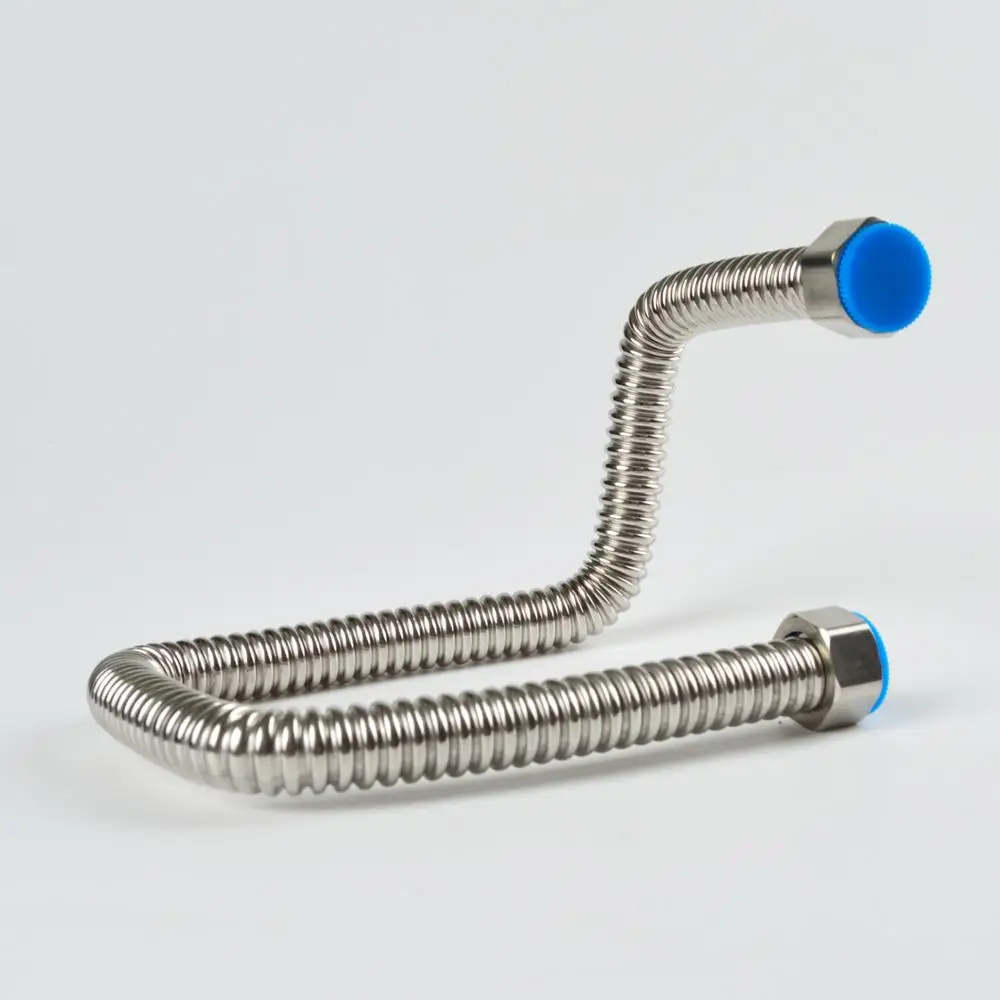 304 stainless steel bellows 4 hot and cold water basin water inlet pipe