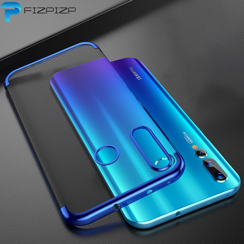 

Cases Plating TPU for Huawei Honor 10 Lite View V10 V20 Honor 20 Lite Honor 10i Soft Silicone Transparent Back Cover Phone Cases