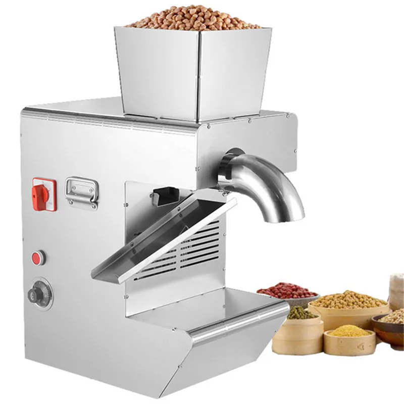 

Jamielin Commercial Oil Presser Fully Automatic Mini Oil Press Machine Oil Expeller Cold And Hot Oil Pressing Machine