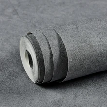 Простые цветные серые 3D рельефные ПВХ водонепроницаемые обои ролл Ресторан гостиная диван ТВ фоновые обои для спальни стены