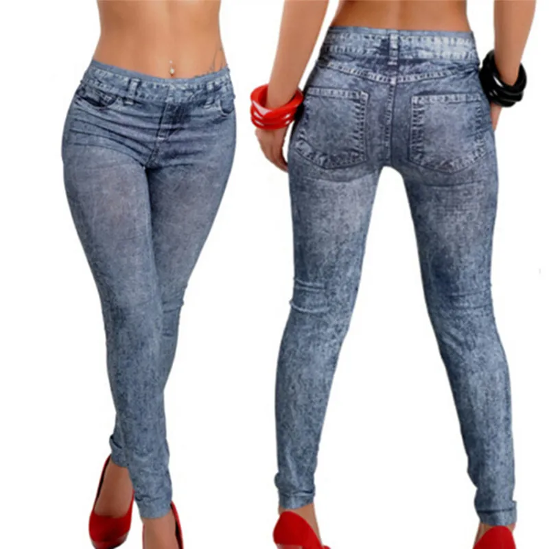 cheap jean leggings