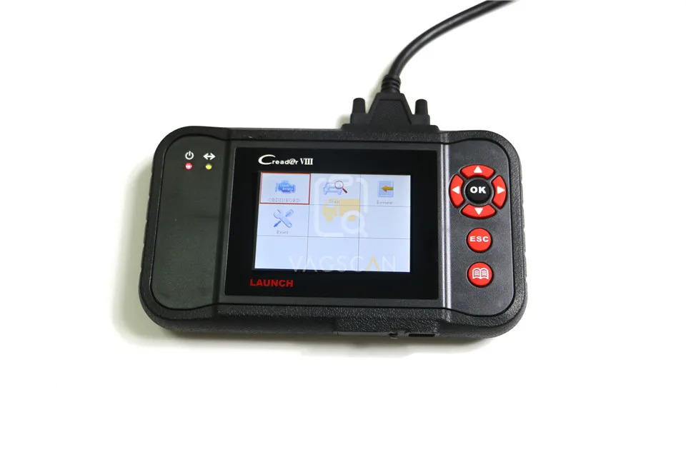 Launch X431 X-431 считыватель кода OBD creader VII(crp129) ENG/ABS/SRS/AT+ масло/EPB/SAS сброс обновление онлайн автомобиля диагностический инструмент