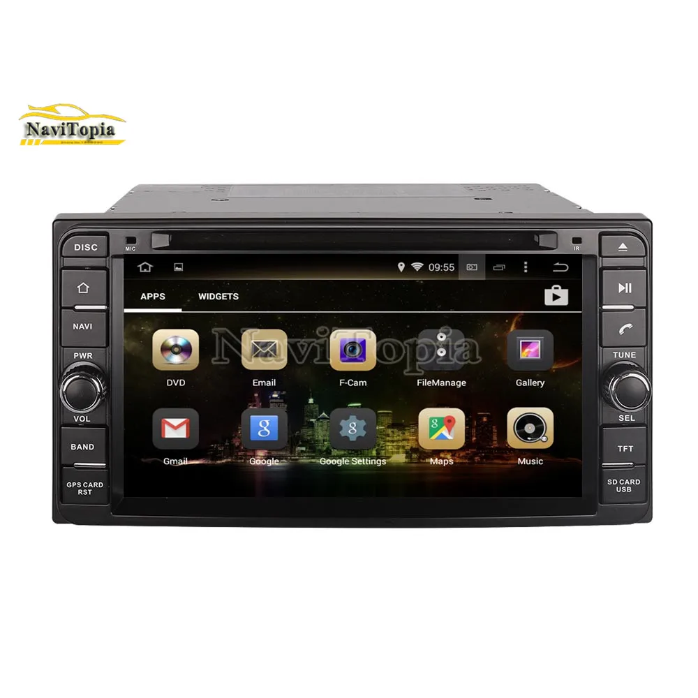 Best NAVITOPIA 4G RAM 64G ROM PX6 Android 9.0 Car DVD Multimedia Player GPS Navigation for Toyota Alphard/Yaris/Vios/Highlander 9