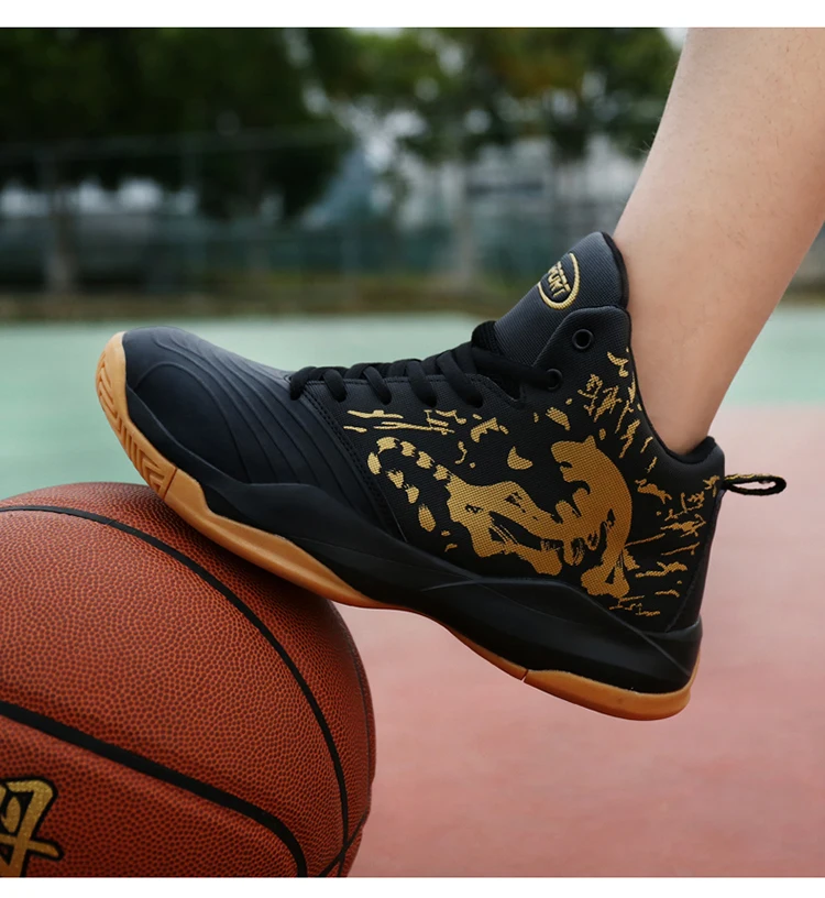 ARSMUNDI Для мужчин баскетбольные кроссовки; Новинка; спортивная обувь с высоким берцем, Баскетбольная обувь для мужчин, Zapatos Hombre Ультра черный