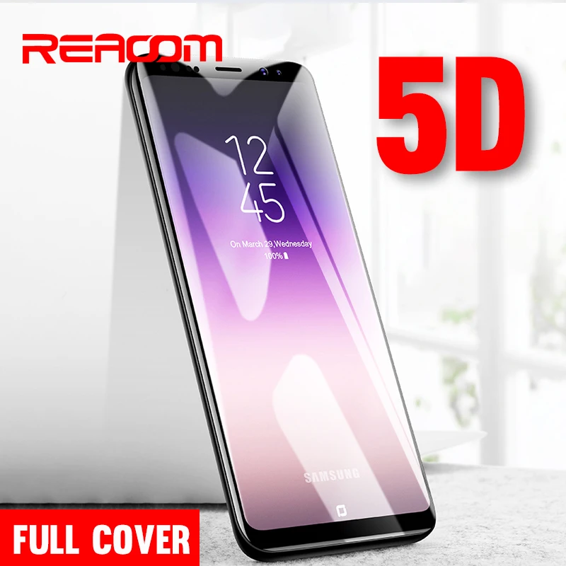 5D закаленное стекло для Samsung Galaxy A8 2018 полное покрытие Защита экрана A9 Star Lite A6 Plus A5 A7
