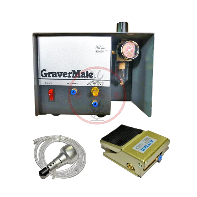 Pneumatic Impact Engraving Machine Graver Mate Jewelry Engraver Single Ended 110/220v jewelry