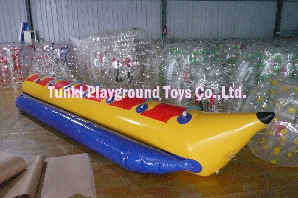 

Inflatable Banana Boat 8 seats /Water Play Equipment Great Water Fun