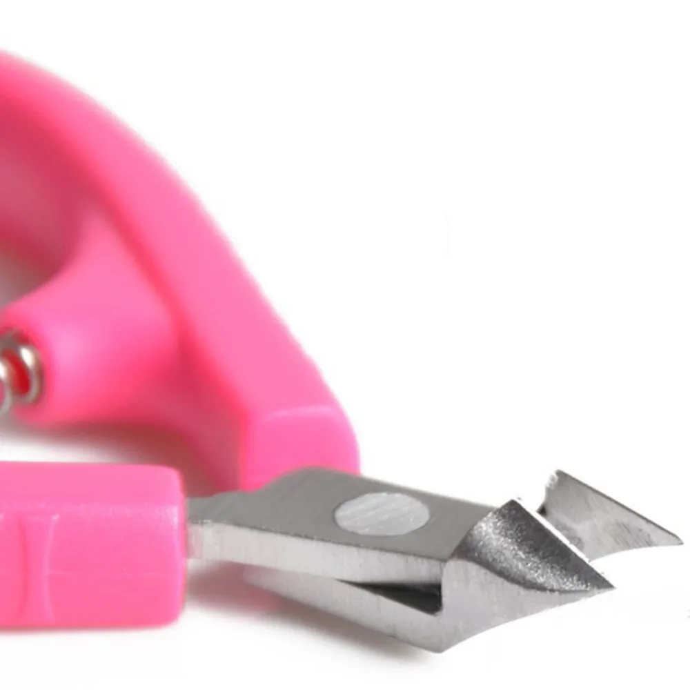 ELECOOL профессиональный 9 мм дизайн ногтей металлические инструменты щипчики для кутикулы кусачки машинка для стрижки кромок маникюрный Триммер Инструменты для ножниц