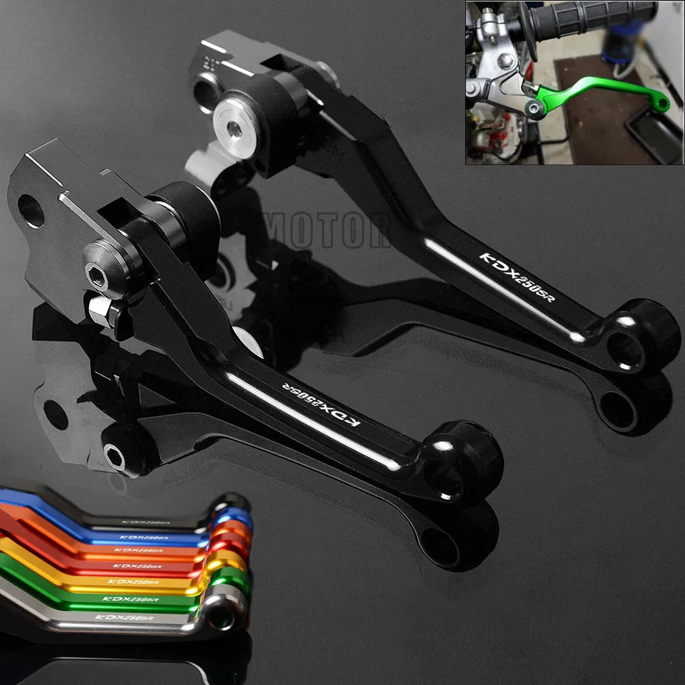 CNC мотоцикла Dirt Pit Bike Сводные сцепные рычаги для KTM KDX 250 SR 1992 1993 1994 KDX250SR KDX250 SR KDX 250SR