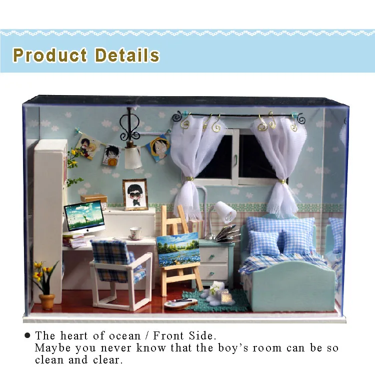 Для ремонта мебели комната мини коробка Кукольный домик кукольный дом Миниатюрный Кукольный домик модельный комплект игрушка кукла дом для возлюбленной подарки для валентинки