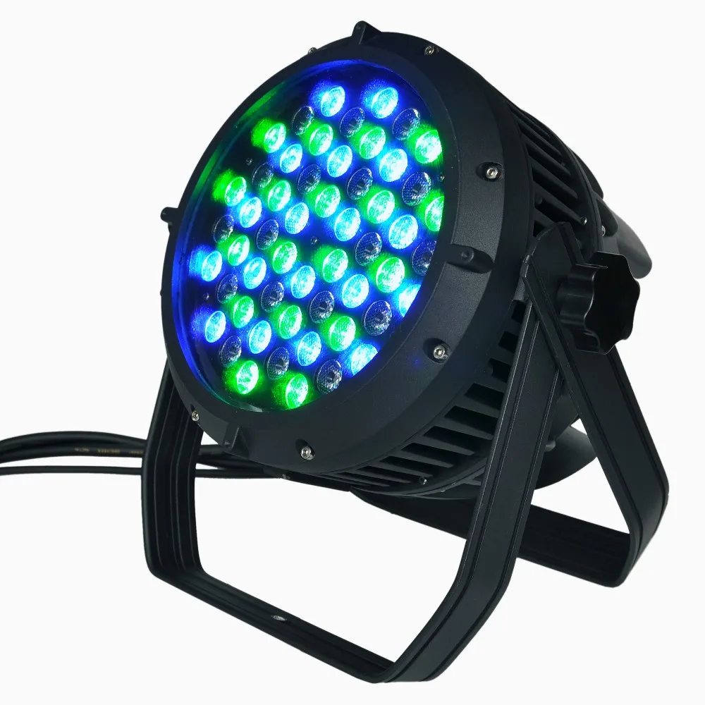 8 шт./лот 54X3 W RGBW Led Par64 может DMX512 8Ch этап Пар-прожектор света 150 W Мощность Led Par огни Открытый без Шум без мерцания