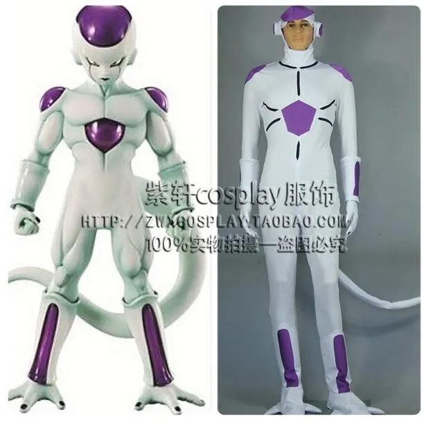 Японский аниме Dragon Ball Role Frieza Косплей Костюм