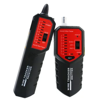 

Wire Tracker Locator Sorting Hunting Circuit Checking Tracing RJ45/RJ11 BNC Cable Tester Finder w/ Complete AC interference