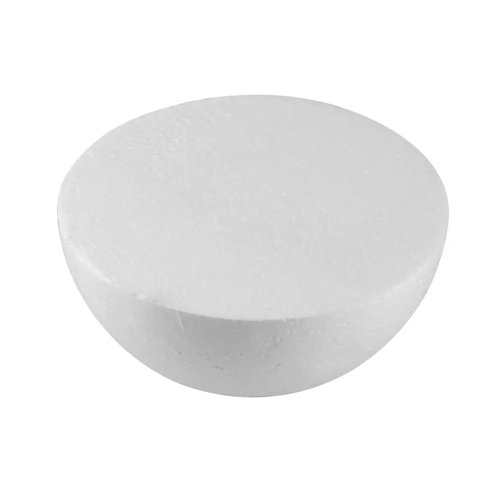 

Modelling Polystyrene Styrofoam Foam White semicircle Craft Hemisphere For DIY Christmas Party Decoration Supplies Gifts HB