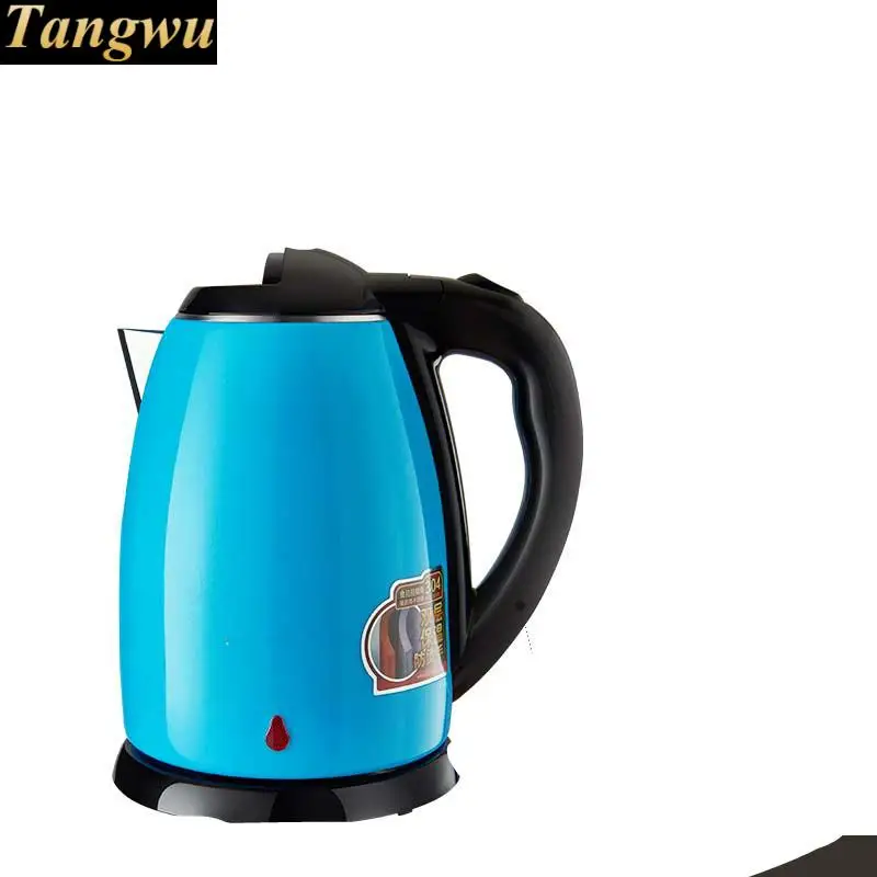 Full steel electric kettle 304 stainless kettles home double layer perm