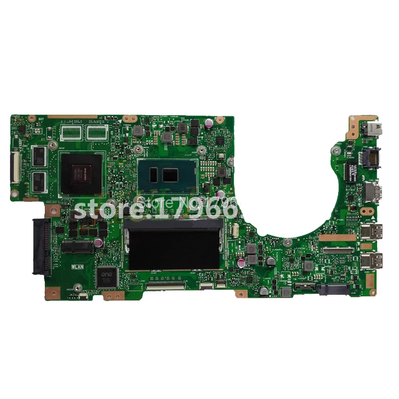  Akemy K501UX K501UB Laptop motherboard for ASUS K501UX K501UB K501U K501 original mainboard DDR4 8G