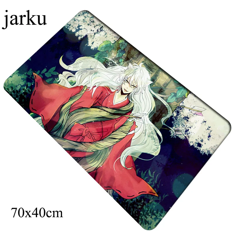 Size 700x400x3mm Inuyasha коврик для мыши 700x400x3 мм 3d компьютерная мышь игровой мат геймпад пк геймер Хэллоуин игровой коврик для мыши офисный коврик для мыши - Цвет: Size 700x400x3mm