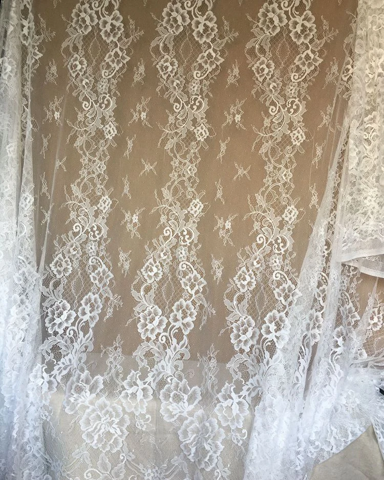 LASUI 1,5*3 м = 1 шт. Франция кожа-дружелюбный кружево с ресничками Ткань DIY шитье свадебное платье юбка вуаль шить материал C0257