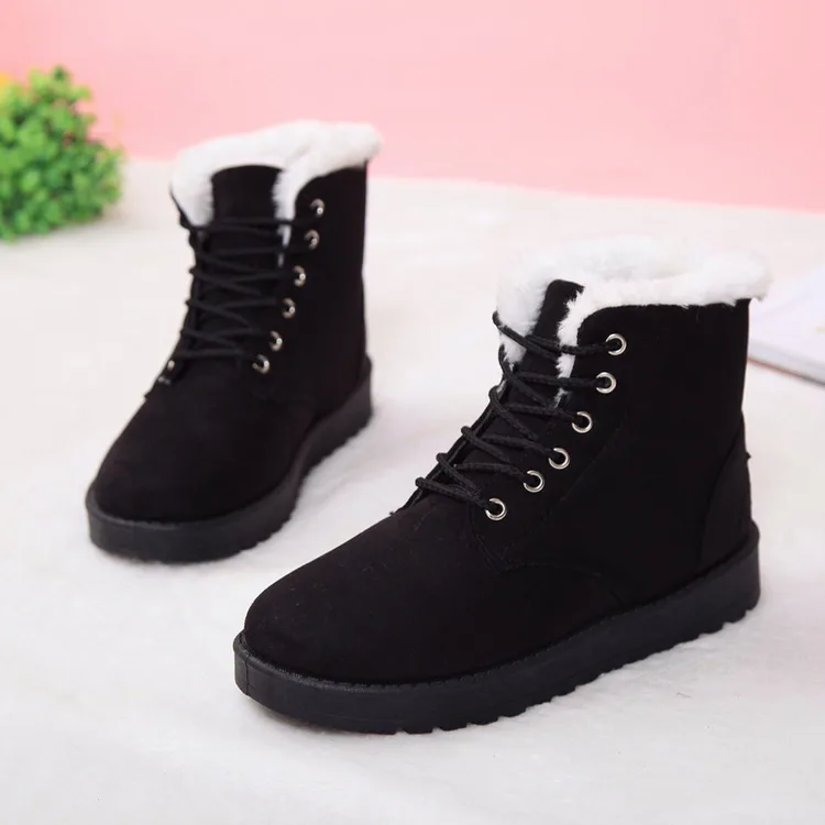 Женские ботинки очень теплые зимние женские замшевые ботильоны женская зимняя