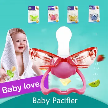 

4 Colors Baby Nipple Newborn Nipple Pacifier Teat Girls Cute Lovely Creative