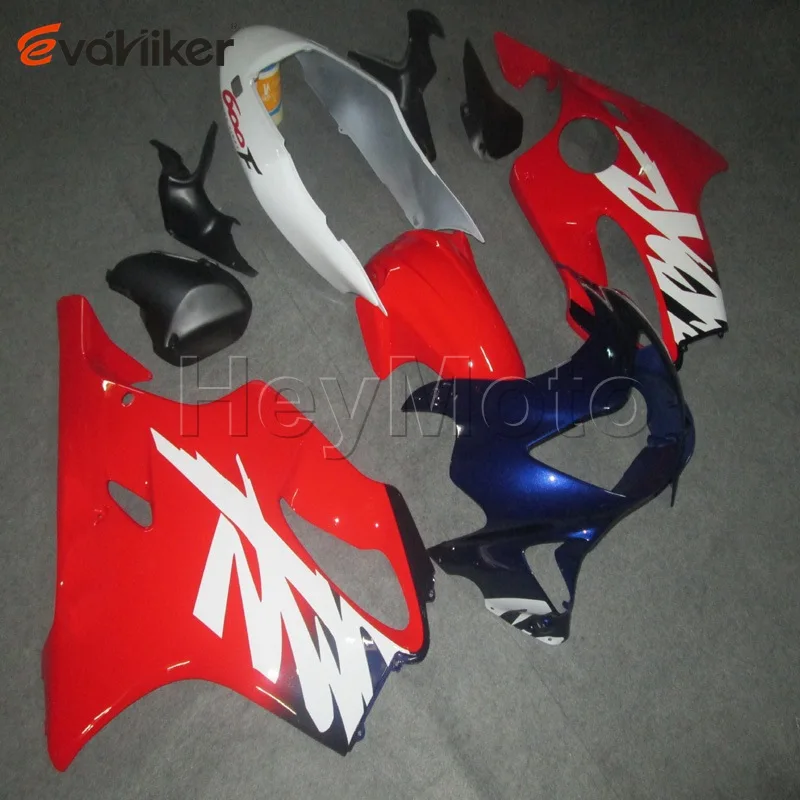 Заказной ABS Пластиковый обтекатель для CBR600F4 1999-2000 CBR 600F4 99 00 мотоциклетные панели+ 5 подарков окрашенные формы для литья под давлением красный черный - Цвет: P
