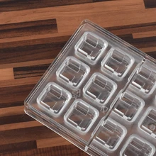 21 полостей 2,6 см качество Поликарбонат неразъемная форма для шоколада форма для льда chocolat конфеты изготовление пресс-форм DIY выпечки