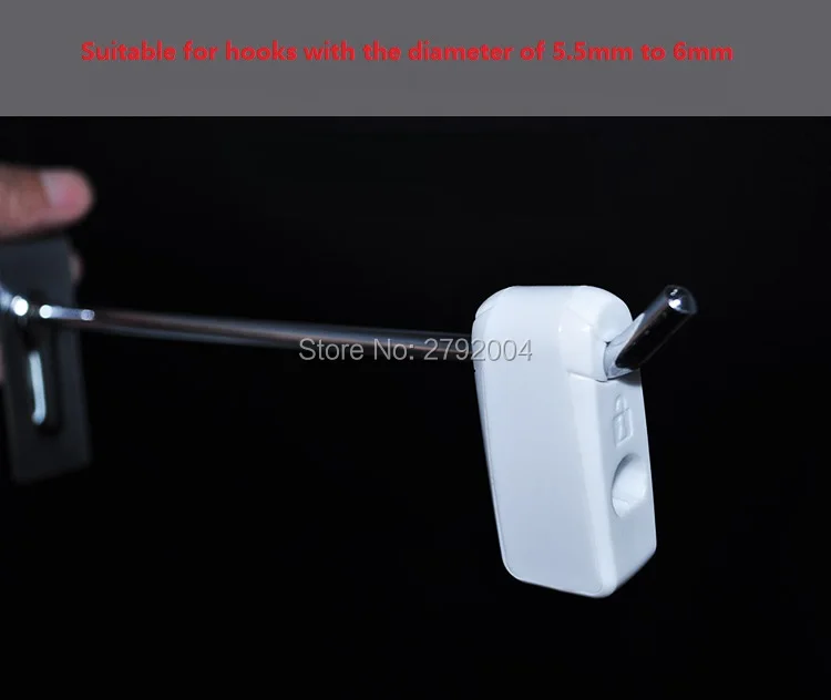 Gancho de Parada Lock + 5 Lote Sistema Eas Anti Roubo Segurança Exibição Abs Material Magnético Pcs Chaves Destacador 500 Pçs - 4 500 pçs lote sistema EAS anti roubo