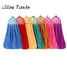 Мягкое полотенце для рук плюшевые подвесные банное полотенце