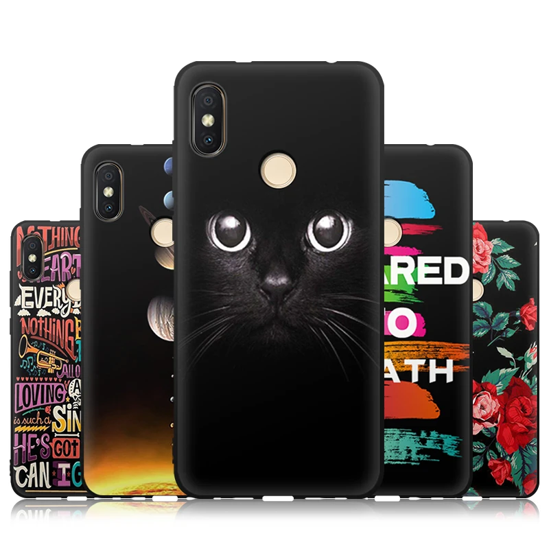 Чехол JURCHEN для Xiaomi Mi 8 Mi8 мягкий силиконовый чехол с милыми мультяшными цветами