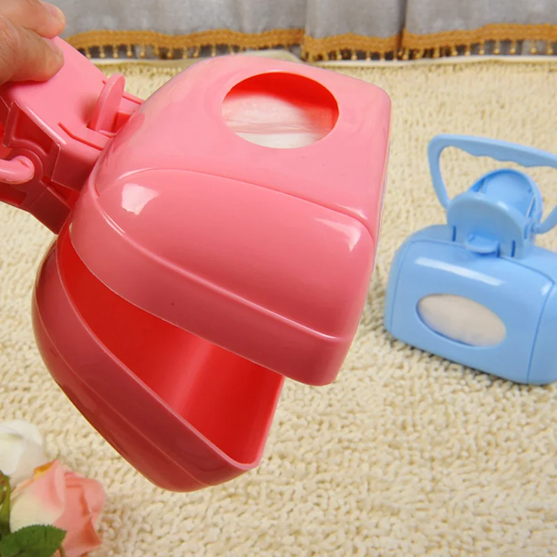 Outdoor Short Handle Dog Scooper with Tissue Storage Pet Dog Cat Feces Level Shovel Pets Cleaning Tools Dog Accessories For Home9