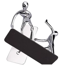 Горячая 1 пара из нержавеющей стали кунг-фу Детские зажимы для книг Европейский книжный конец для украшения дома BUS66