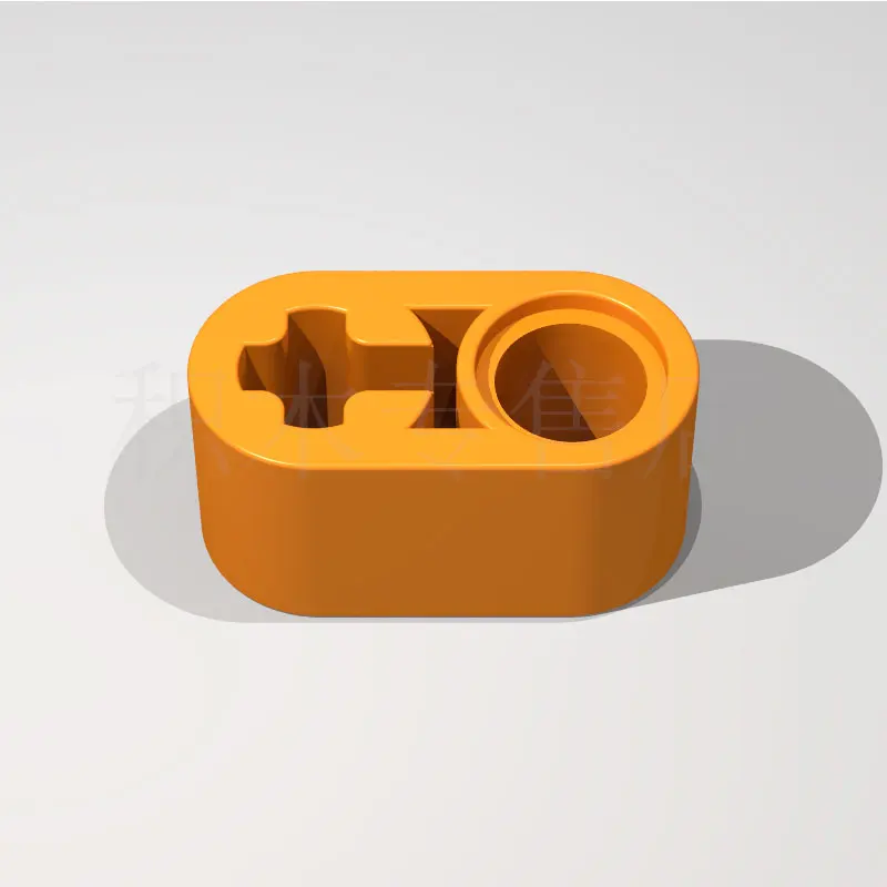 

20 pieces 1x2 with shaft bolt hole arm (thick) compatible legao 60483 74695moc parts building blocks toys