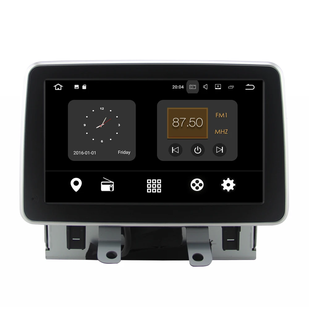 Автомобильный dvd-плеер для Mazda 2 2015-7 1 + 16 Гб памяти android 2016 с радио gps-навигацией |