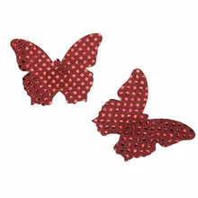 Женское белье с красными бабочками и ниппельками, бесстыдное женское Стикини клейкие наклейки, невидимые интимные бюстгальтеры, аксессуары для груди