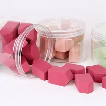 10 шт./кор. для сухой и влажной уборки 5 сторонний косметический аппликатор макияжа слоеного порошок Гладкий спонж для нанесения макияжа Красота инструменты