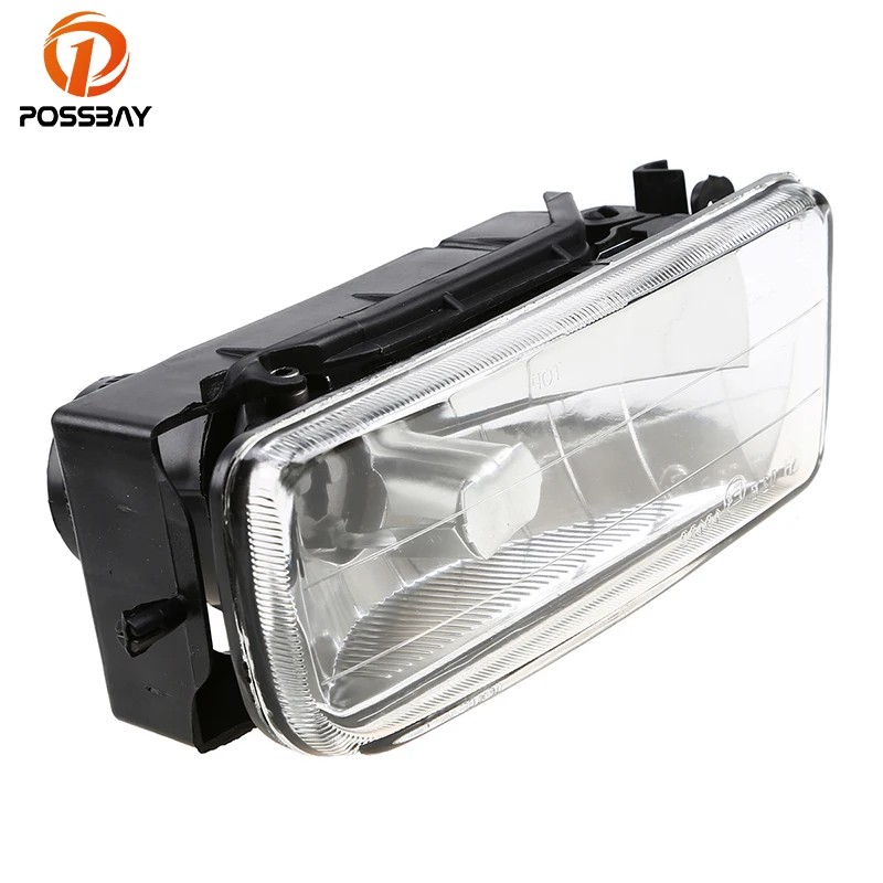 

POSSBAY Car Fog Light Assembly Without Bulbs for BMW E36 3-Series 1990-2000 Right Fog Light Housing Clear Lens Kit