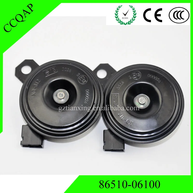 

2 Pcs 8651006100 High Quality Powerful Car Horn For Toyota Corolla Camry 86510 06100 86510-06100