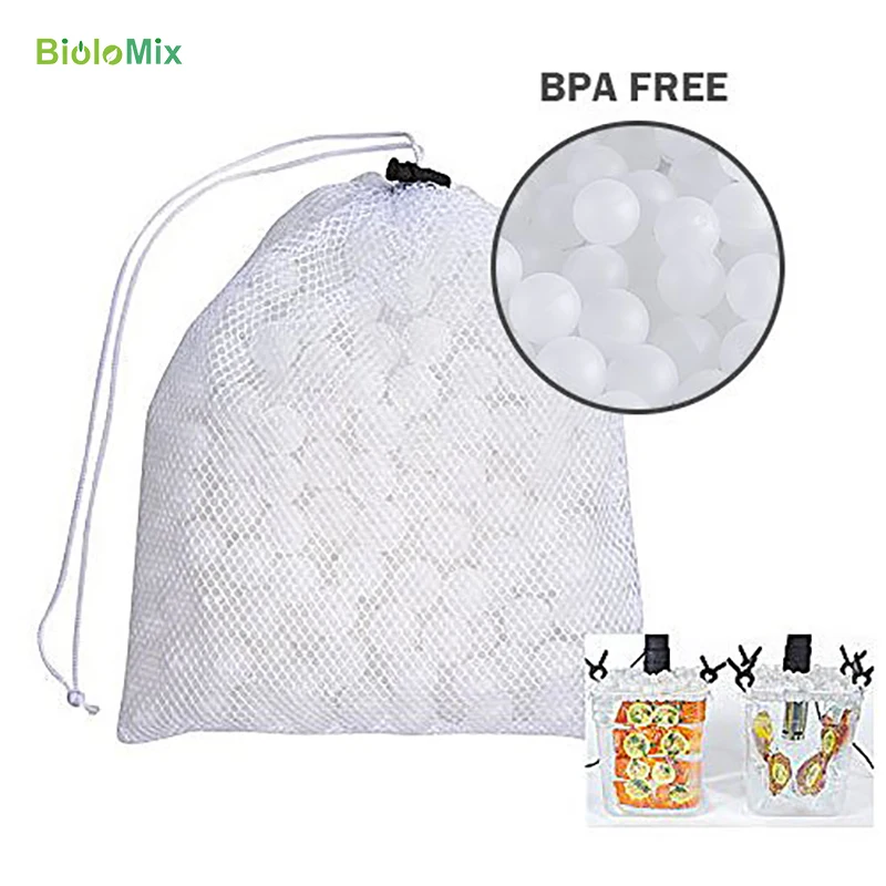 

Precisions Sous Vide Cooking Balls BPA Free 20mm 200 Balls with Mesh Drying Bag For Water Bath Sous Vide Cooking