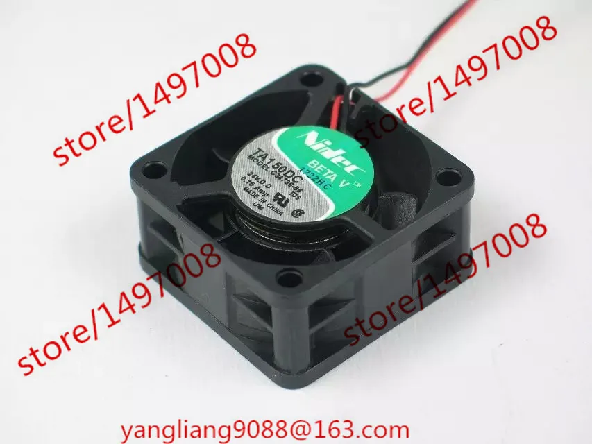 Nidec C34736 55 T0S Сервер охлаждающий вентилятор DC 24V 0.15A 40x40x20 мм 2 провода|fan dc|square fandc 24v fan