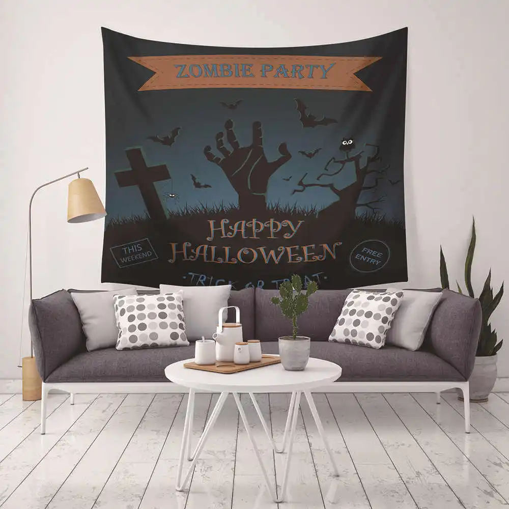 

Hippie Famous Tapestry Macrame Wall Hanging Castle Witchcraft Printing Mandala Tapestry Boho Decoracion Washing Machine Cover