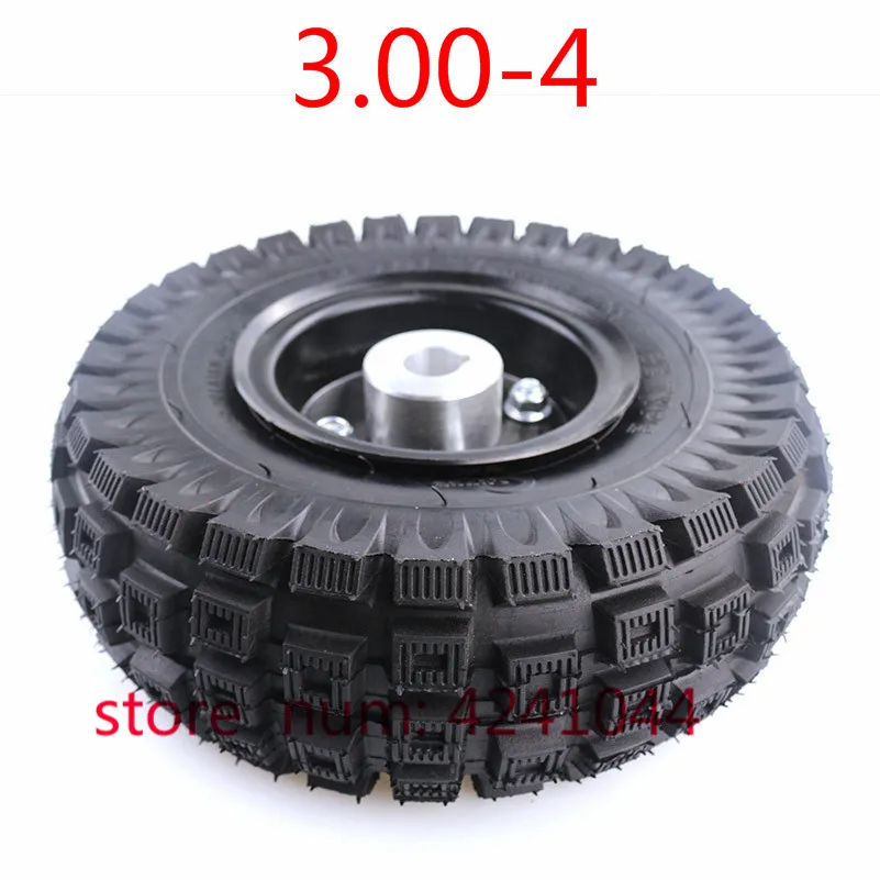 

Free shipping 3.00-4 Electric Scooter Front Wheel with tyre Alloy Rim hub and inner tube wheels Gas scooter bike motorcycle