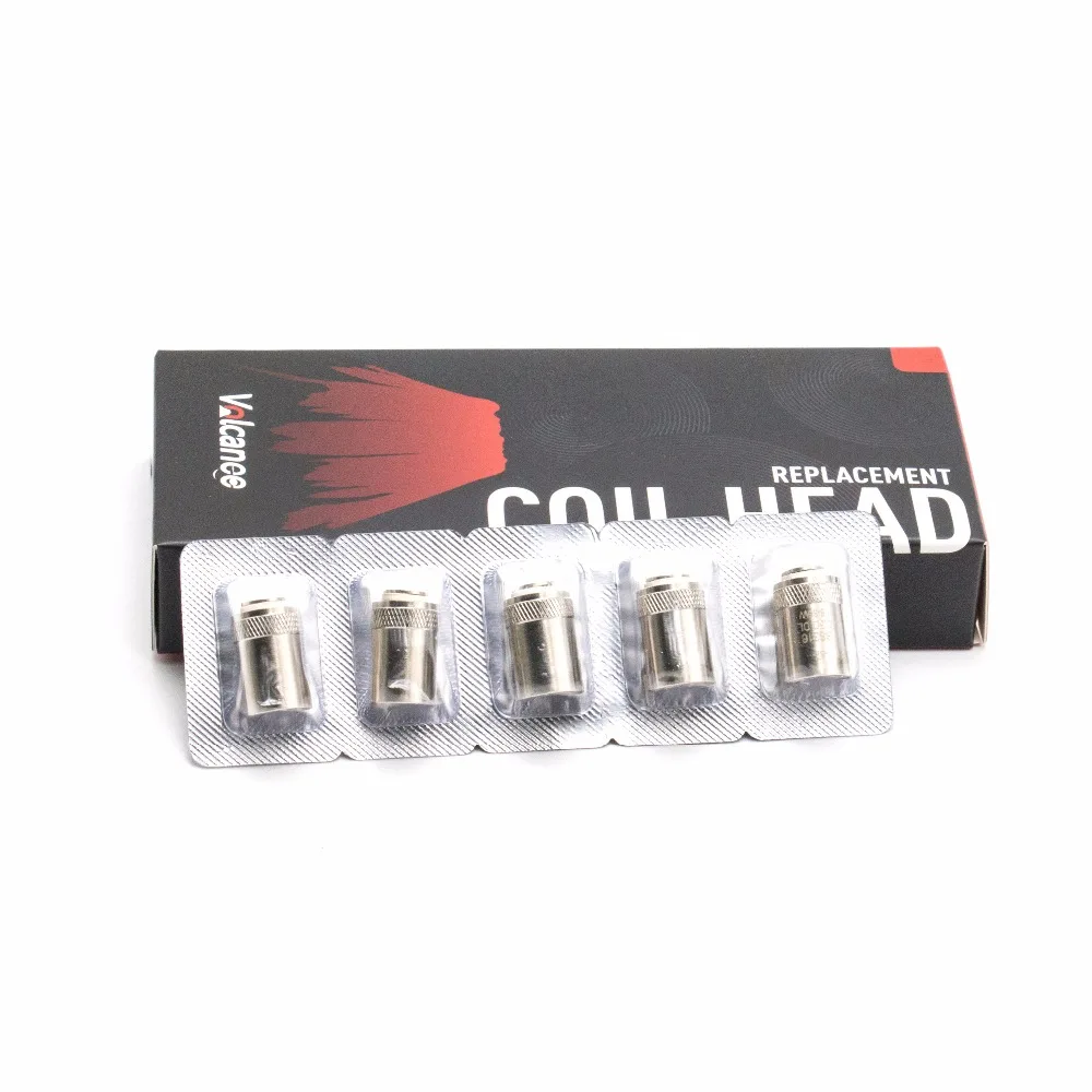 5 шт. Сменная Головка Катушки Volcanee BF SS316 0 Ом 6 Vape Coi eGo AIO Tank RTA RDA аксессуары для