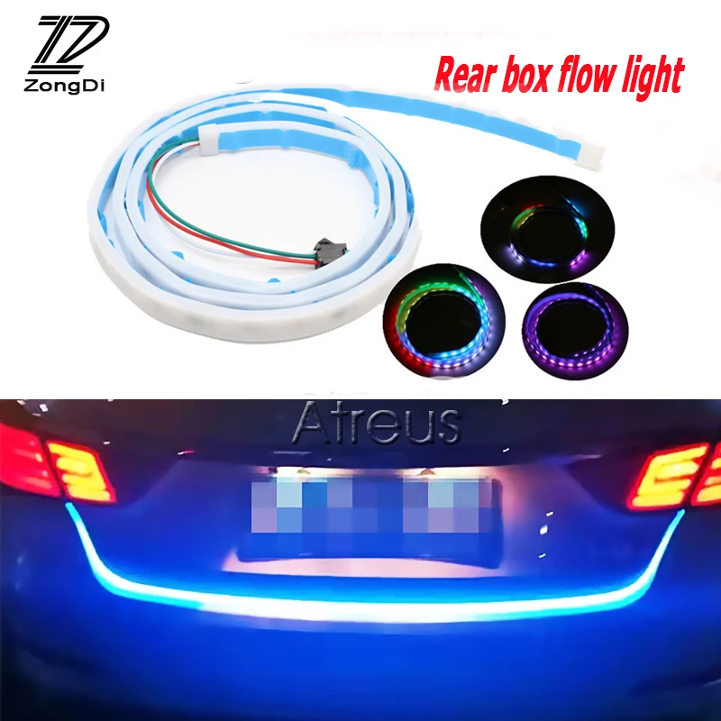 

ZD Car Trunk Tail Turn Signals Brake Warning Lamp Strobe Light For Citroen C5 C4 C3 Mini Cooper Opel Astra H G J Vectra C Saab