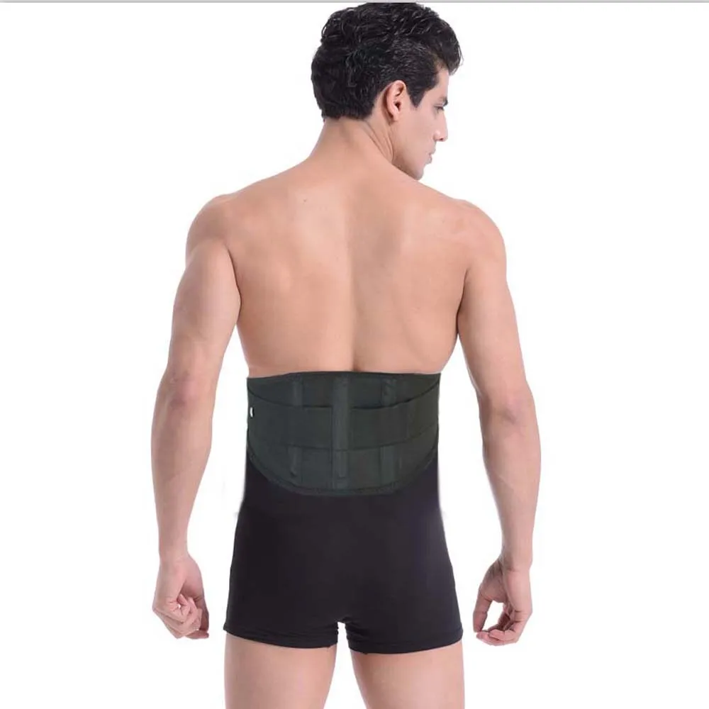 Medical Lower Back Support Lumber Brace Waist Belt Spine Support Men