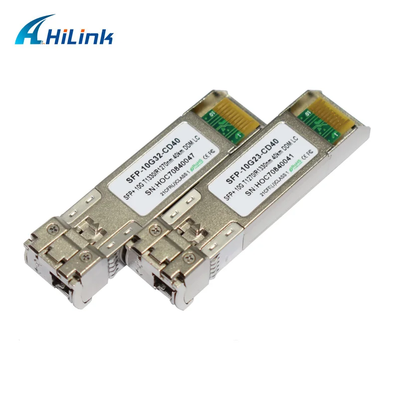 Бесплатная доставка! Mini GBIC WDM 10G BIDI SFP 40 км 1270/1330nm LC разъем DOM сильная