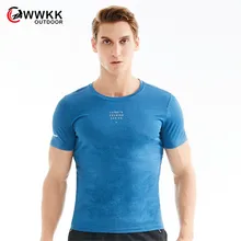 Новая альпинистская футболка с круглым вырезом летние мужские/женские дышащие футболки быстросохнущие легкие топы с короткими рукавами походные футболки