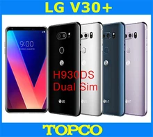 LG-teléfono inteligente V30 + Dual H930DS, Original, libre, GSM 4G, LTE, Android, Dual Sim, Octa Core, 4GB RAM, ROM 128GB, pantalla de 6,0 pulgadas, cámara de 16.0mp y 13.0mp, soporta NFC