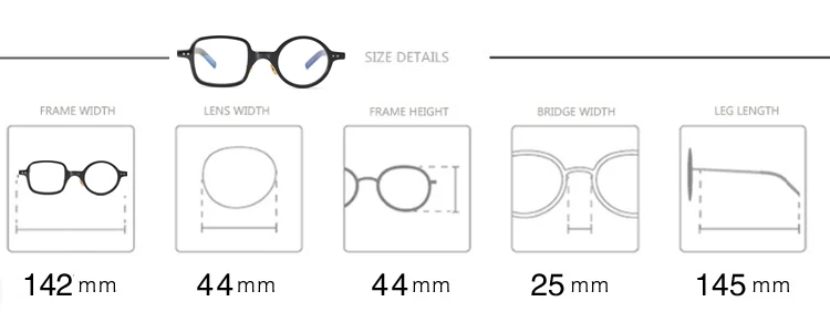 Iron Man Robert Downey Jr glasses asymmetric Eyeglasses handmade acetate irregular shape metal nose