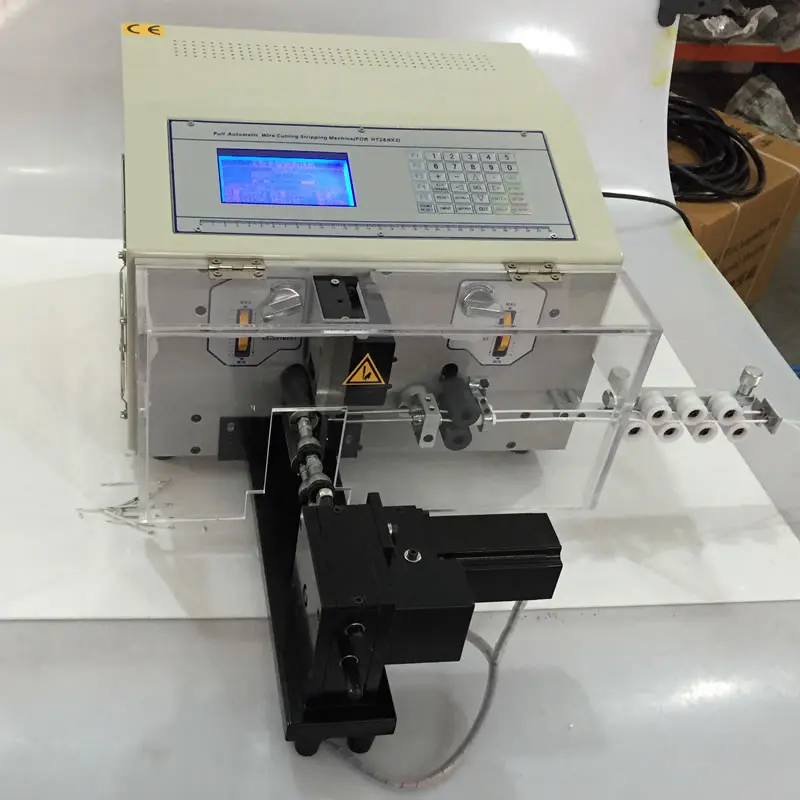  SWT508-NX2 Automatic Wire Cable Cutting Stripping Twisting Machine Wire Stripper Twister Machine 0.